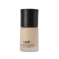 Crème correctrice minérale à haute couvrance, 8 couleurs, liquide mat, hydratant, base de maquillage pour le visage, fond de teint en marque privée, foncé