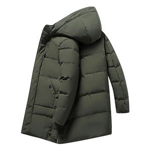Chaqueta duradera de Montañismo con estampado personalizado para invierno, Sudadera con capucha cálida a prueba de viento, cierre de cremallera, informal con aislamiento de <span class=keywords><strong>plumas</strong></span> - Product Image 5