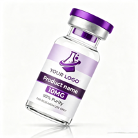 Étiquettes personnalisées pour flacons de peptides en vinyle de 2 ml, 10 ml, 15 ml, autocollants imperméables pour flacons cosmétiques, étiquettes d'emballage pour poudre de peptides
