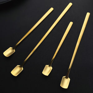 Agitadores <span class=keywords><strong>de</strong></span> café <span class=keywords><strong>de</strong></span> acero inoxidable, cucharas mezcladoras para bebidas, palitos agitadores <span class=keywords><strong>de</strong></span> cóctel, cuchara <span class=keywords><strong>de</strong></span> barra, cucharaditas largas para agitar - Product Image 5