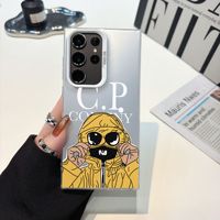 Étui de téléphone portable coloré argenté tendance CP Boy pour Samsung S25 S24 ultra S23 PLUS A15 A14 A02s A05s IMD Funda Coque arrière