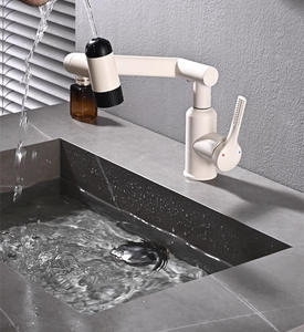 Vente en gros de buse d'eau à rallonge rotative multifonction, robinet de lavabo universel, barboteur d'évier, <span class=keywords><strong>bascule</strong></span> anti-éclaboussures en céramique - Product Image 5