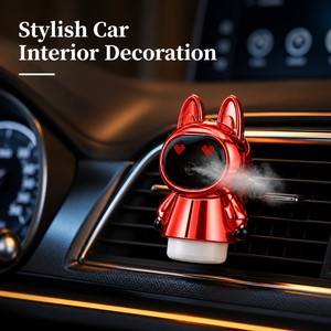 Car Air Vent Fragrance <strong>Diffuser</strong> Vibration Sensing Auto <strong>Spray</strong> for Car Interior Decoration Fits All Air Outlets for Car Use - Product Image 3