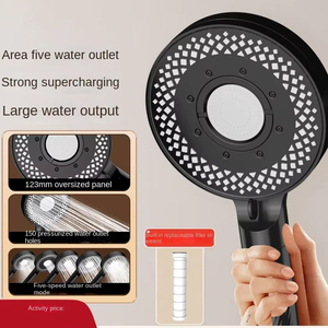 Đầu vòi sen cầm tay tiết kiệm nước cao cấp thiết kế mới <span class=keywords><strong>2025</strong></span>, chất liệu ABS chịu áp lực cao, tích hợp bộ lọc bông PP, dùng cho nhà vệ sinh và nhà bếp - Product Image 4