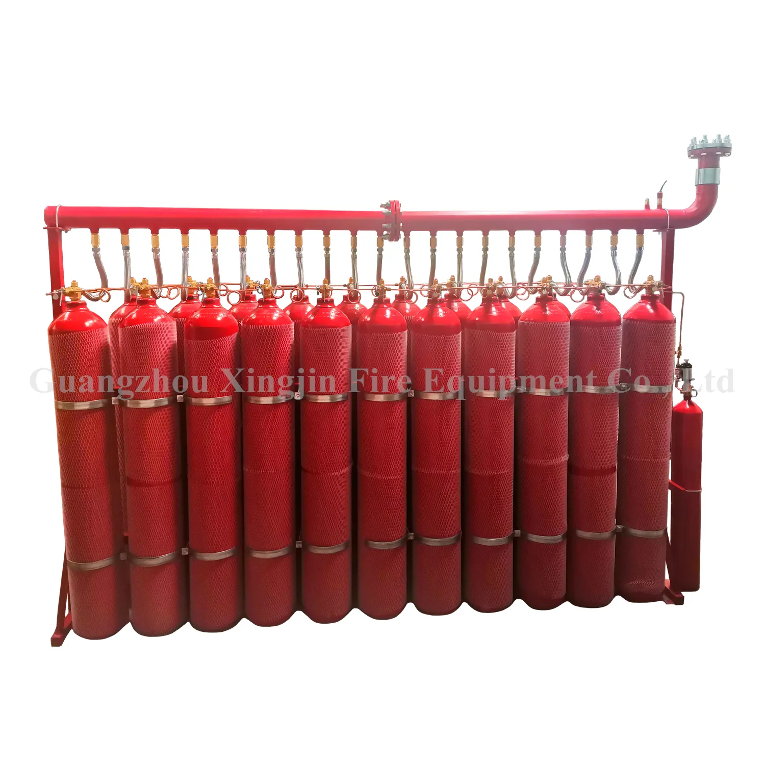 Guangzhou Factory IG100 Fire Extinguishing System 80L/90L Firefighting Equipment with Clean Agent