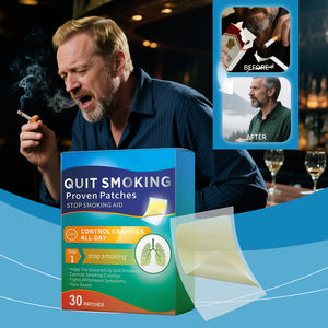 OEMハーブ禁煙パッチ 禁煙補助経皮システムパッチ 簡単で効果的な禁煙ヘルスステッカー - Product Image 2