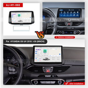 Reproductor de coche Android AIJALV para HYUNDAI 2018, reproductor estéreo de radio y DVD para coche Apro 2K de 8 núcleos, GPS wifi - Product Image 3