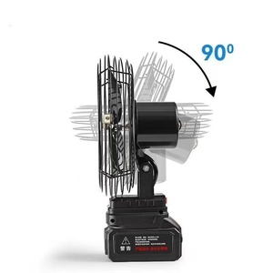 Ventilateur électrique miniature 21V de haute qualité, moteur sans balais, petit ventilateur de camping extérieur, refroidissement portable rechargeable - Product Image 2