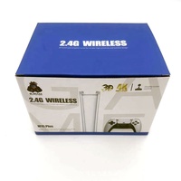 Console de jeu portable rétro M15 avec manettes sans fil 2.4G, stockage 4K 64G et plus de 20000 jeux rétro