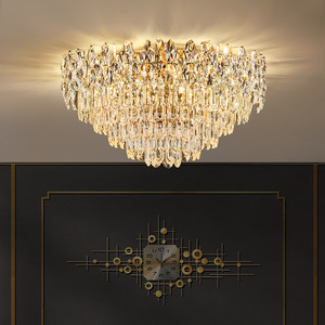 Lampadario di Lusso Moderno in Cristallo, Stile Classico per Villa, <span class=keywords><strong>Sala</strong></span> Banchetti, Soggiorno, Hall d'Hotel, Decorazione per Tutta la Casa - Product Image 6