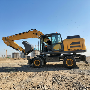 ราคาโรงงาน XE210WGA รถขุดตีนตะขาบ 21 ตัน บุ้งกี๋ 0.9 คิว  ประสิทธิภาพสูง เครื่องจักรไฮดรอลิก - Product Image 1