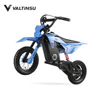 Moto électrique tout-terrain pour jeunes Valtinsu Dirt Bike 36V 500W 15Mph Mini Pit Bike