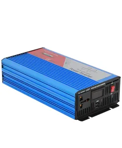 1000瓦2000瓦逆变器关闭网格太阳能逆变器转换器12v dc至220v ac带旁路功能