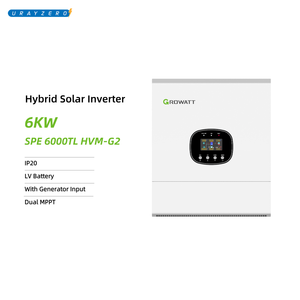 Inversor Solar Híbrido Growatt 6KW SPE <span class=keywords><strong>6KTL</strong></span> HVM-G2 Conectado a la Red de Salida Única - Product Image 1