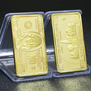 แท่งทองแท่งทองคำแท่ง100เหรียญที่ระลึกทรงสี่เหลี่ยมสำหรับเหรียญสหรัฐ - Product Image 1