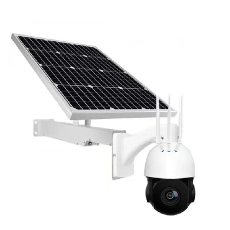 3G 4G 2mp 5mp Solar Camera Met Auto Tracking En Zoom Cctv Batterij Aangedreven Video Surveillance Wifi Ip outdoor Ptz Camera