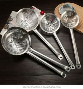 Cuillère écumoire en acier inoxydable de haute qualité pour la cuisson et la friture, ustensile de cuisine pour fondue et friture - Product Image 5
