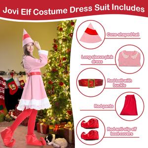 <span class=keywords><strong>Traje</strong></span> <span class=keywords><strong>de</strong></span> disfraz <span class=keywords><strong>de</strong></span> duende <span class=keywords><strong>de</strong></span> Navidad <span class=keywords><strong>para</strong></span> <span class=keywords><strong>mujer</strong></span>, <span class=keywords><strong>traje</strong></span> <span class=keywords><strong>de</strong></span> duende femenino <span class=keywords><strong>de</strong></span> Navidad, <span class=keywords><strong>traje</strong></span> <span class=keywords><strong>de</strong></span> duende rosa <span class=keywords><strong>para</strong></span> adultos, aspecto <span class=keywords><strong>de</strong></span> Navidad, soporte <span class=keywords><strong>de</strong></span> poliéster Bienvenido - Product Image 3