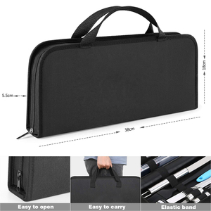 Kit d'outils de barbecue en acier inoxydable 23 pièces avec thermomètre, spatule, pinces, brochettes et étui, ensemble personnalisable avec logo OEM - Product Image 5