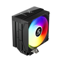 Dissipateur de chaleur pour processeur Gamer-X MK2, 6 caloducs, ventilateur ARGB 120 mm à roulement fluide 84 CFM, cuivre et aluminium, PC AMD4/5 LGA1200 2011, faible bruit