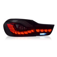 Accessoires automobiles SJC, feux arrière LED pour BMW, pour BMW M4 F32 F36 F82 GTS, feux arrière 14-20, système d'éclairage arrière à écailles de dragon