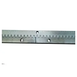 M4 12*30*1000mm Metal Gate Sliding Gate System Straight standard Sliding Door Steel Gear Rack