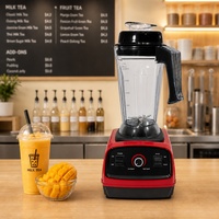 2,5L Commerciële Smoothie Blender Milkshake Maker IJscrusher voor M
