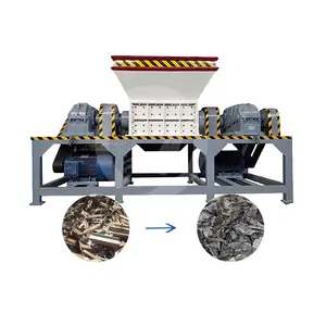 OCEAN Manual Tyre Recycle Equipment Old Truck Tire Jumbo Big piece Plastic Bag Shredder Machine and Crusher