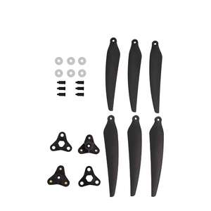 Nouvelles hélices pliables pour drones faciles à transporter, 1265F, 3 pales, en plastique, fibre de verre, nylon, CW CCW avec adaptateur en aluminium - Product Image 5