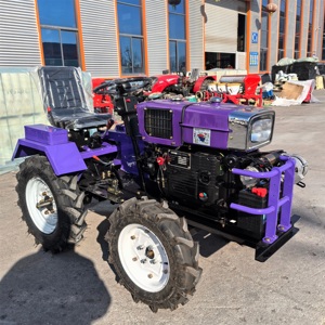 รถแทรกเตอร์ฟาร์มขนาดเล็ก 4x4 พร้อมห้องโดยสารติดแอร์ จัดส่งฟรี รถแทรกเตอร์ล้อยางสำหรับการเกษตร - Product Image 4