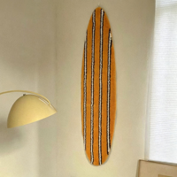 Tapis en microfibre à poils moyens, antidérapant, avec design personnalisé OEM, motif de pagaies, flocage décoratif