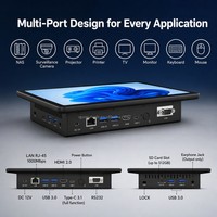 OEM ODM 10,1 inch touchscreen MiniPC Intel N5095 Quad Core Nieuwe SSD Industriële Computer Windows 11 Embedded Mini PC