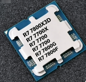 Processeur en gros Original Série R7 7800X3D 7700X 7700 7800G 7800F Socket AM5 CPU Haute Performance pour Ordinateur de Bureau - Product Image 1