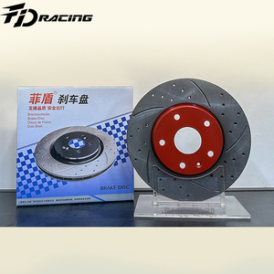Discos de freno de coche de refrigeración eficiente al por mayor, espesor: Mínimo 10mm/diámetro: 12-16 pulgadas/material: hierro fundido para coches - Product Image 4