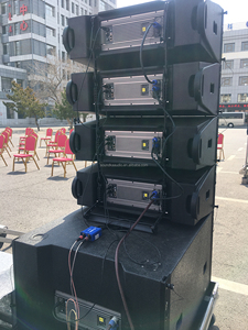 Professionelles Aktives Dual 10-Zoll Neodym Line Array mit 550W Ausgangsleistung, 100° Abdeckung, 15mm Birkensperrholzgehäuse, 135dB Max <span class=keywords><strong>SPL</strong></span> - Product Image 6