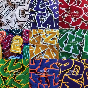 Hot Sale Custom Chenille Patches Embroidery Patches Custom Embroidery Letters