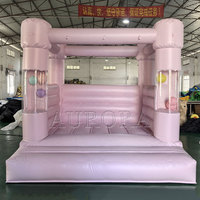 Château gonflable commercial écologique portable pour enfants, idéal pour l'extérieur, les mariages et les événements