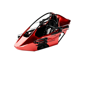 Mini Radar Customized EVTOL Manned Aerial Vehicle Plastic Battery 120kg Payload Electric Vertical Takeoff 720P <b>Camera</b> - Product Image 1