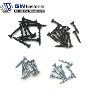 Zinc plaqué noir phosphoration Bugle tête phillips entraînement Vis pour cloisons sèches - Product Image 4