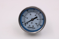 Commercial Grade Pressure Gauge Rugged Dial Construction Industrial Pressure Measurement Liquid Filled Pressure Gauge