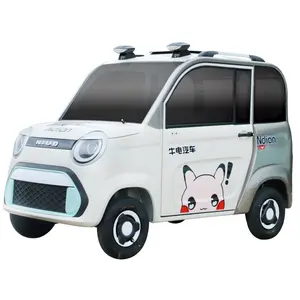 Cheap Price 5 doors four wheels electric car long range taxi use car from manufacture