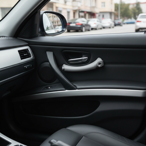 มือจับประตูด้านขวาภายในสำหรับ E90 BMW E91-เทา - Product Image 3