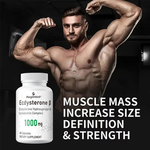 XYD Private Label, добавки для бодибилдинга для взрослых, бета-Экдистерон, 500 мг, капсулы, 60 капсул на бутылку - Product Image 6