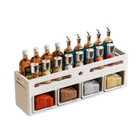 Support de rangement mural multifonctionnel en acier au carbone magnétique, sans perçage, pour torchons de cuisine, porte-couteaux et porte-baguettes
