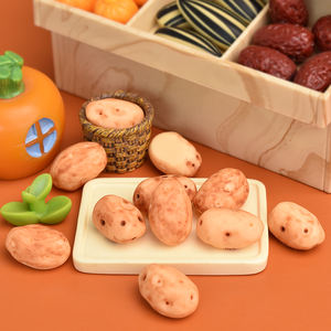 Mini Patatas Horneadas de Resina con Base Plana para Manualidades, Scrapbooking, Joyería, Horquillas, Decoración de Fundas de Teléfono y Accesorios - Product Image 3