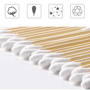 <span class=keywords><strong>Coton</strong></span>-<span class=keywords><strong>tige</strong></span> à Double bout, bâtonnets en <span class=keywords><strong>bois</strong></span>, bambou, - Product Image 4