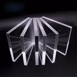 Fabbrica su misura circolare trasparente quadrato trasparente pellicola acrilica progetto di acrilico
