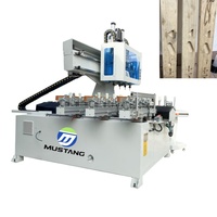 Máquina Mortajadora Automática CNC MSK1500 Mustang, de Alta Resistencia para Trabajos en Madera, Alta Productividad, Motor de 3.7KW