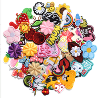 Patch brodé personnalisé à motifs de dessins animés, thermocollant et à coudre, souple et facile à appliquer pour vêtements, sacs, chapeaux, décoration DIY