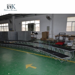 Escenario Portátil Plegable de Aleación de Aluminio para Eventos, Conciertos y Bodas, con Forma Personalizada al por Mayor - Product Image 3
